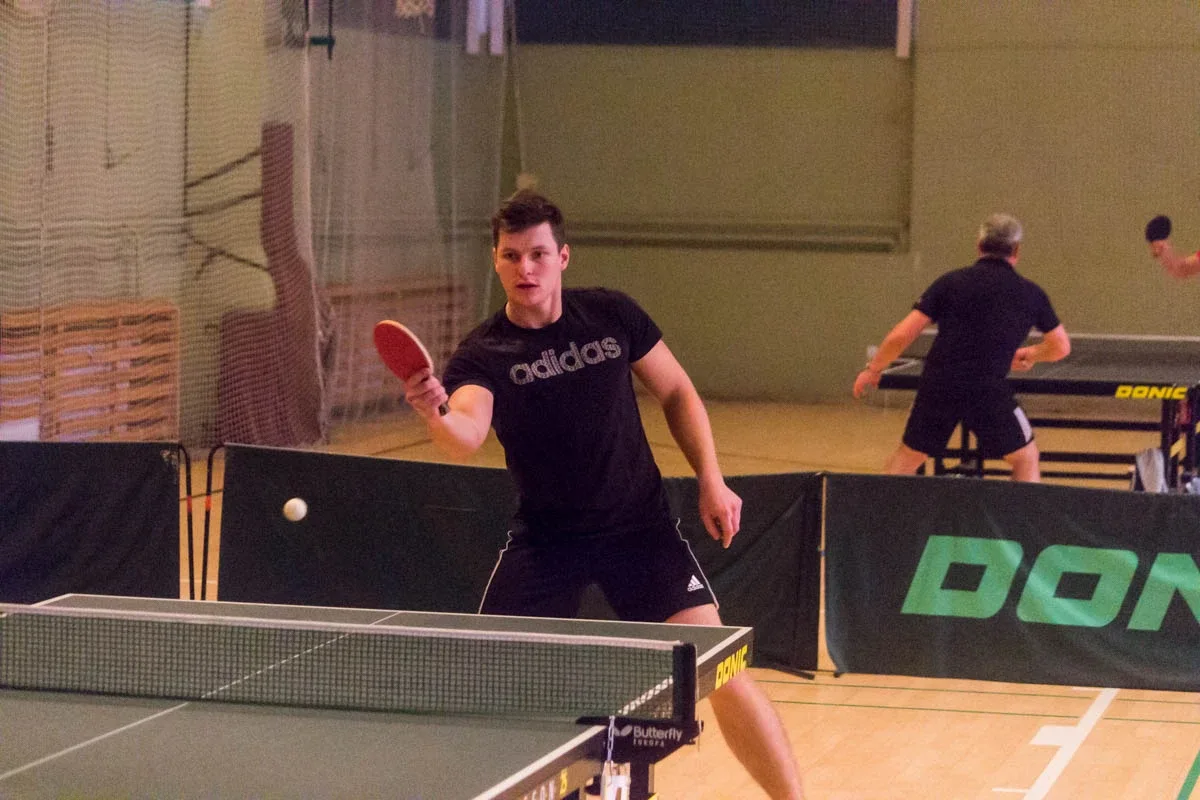 Artur Piersa liderem tenisowego Grand Prix (zdjęcia, wideo)