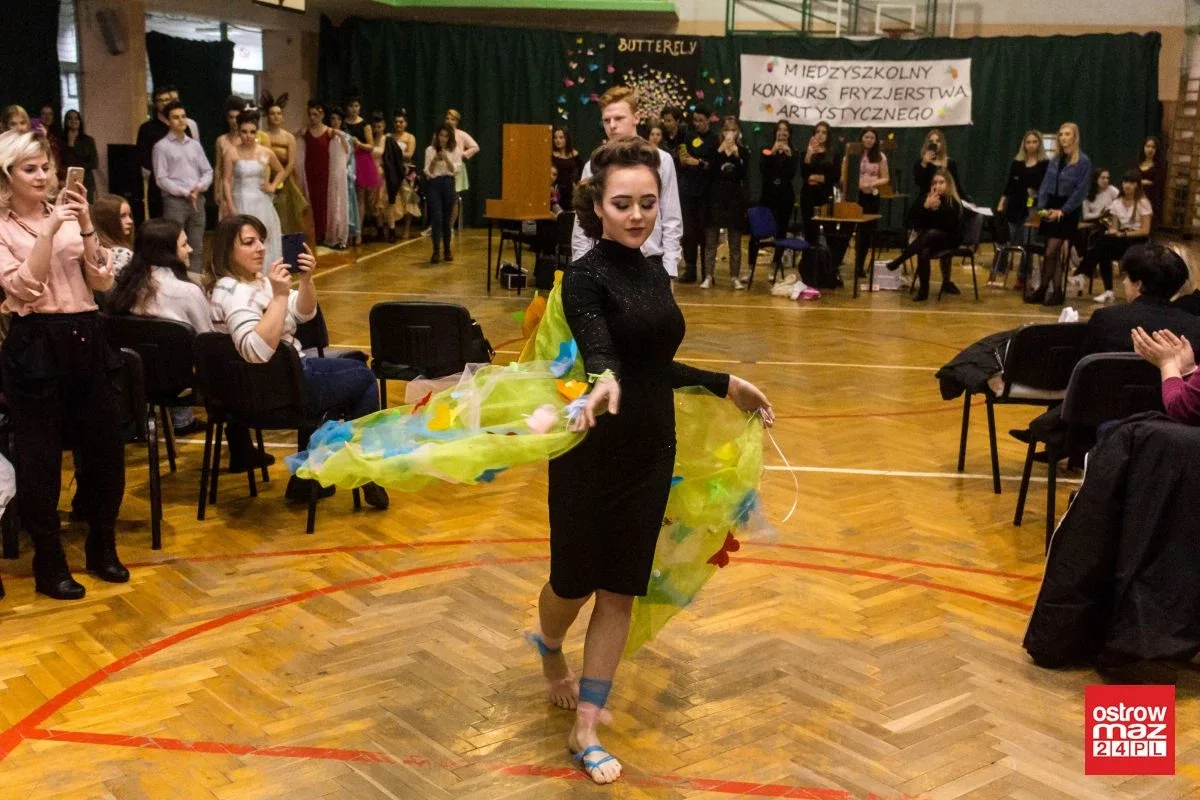 Konkurs fryzjerstwa artystycznego "Butterfly" w Ostrowi Mazowieckiej (zdjęcia)