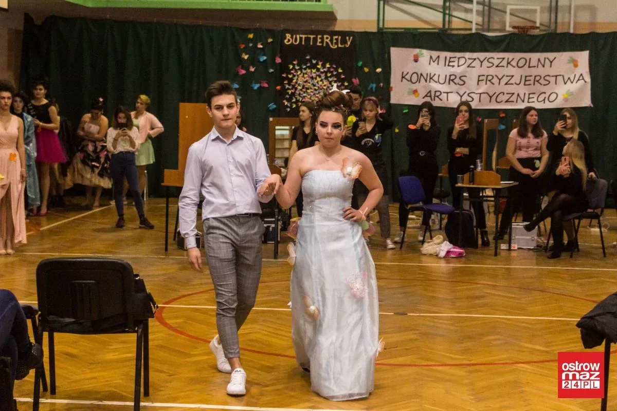Konkurs fryzjerstwa artystycznego "Butterfly" w Ostrowi Mazowieckiej (zdjęcia)