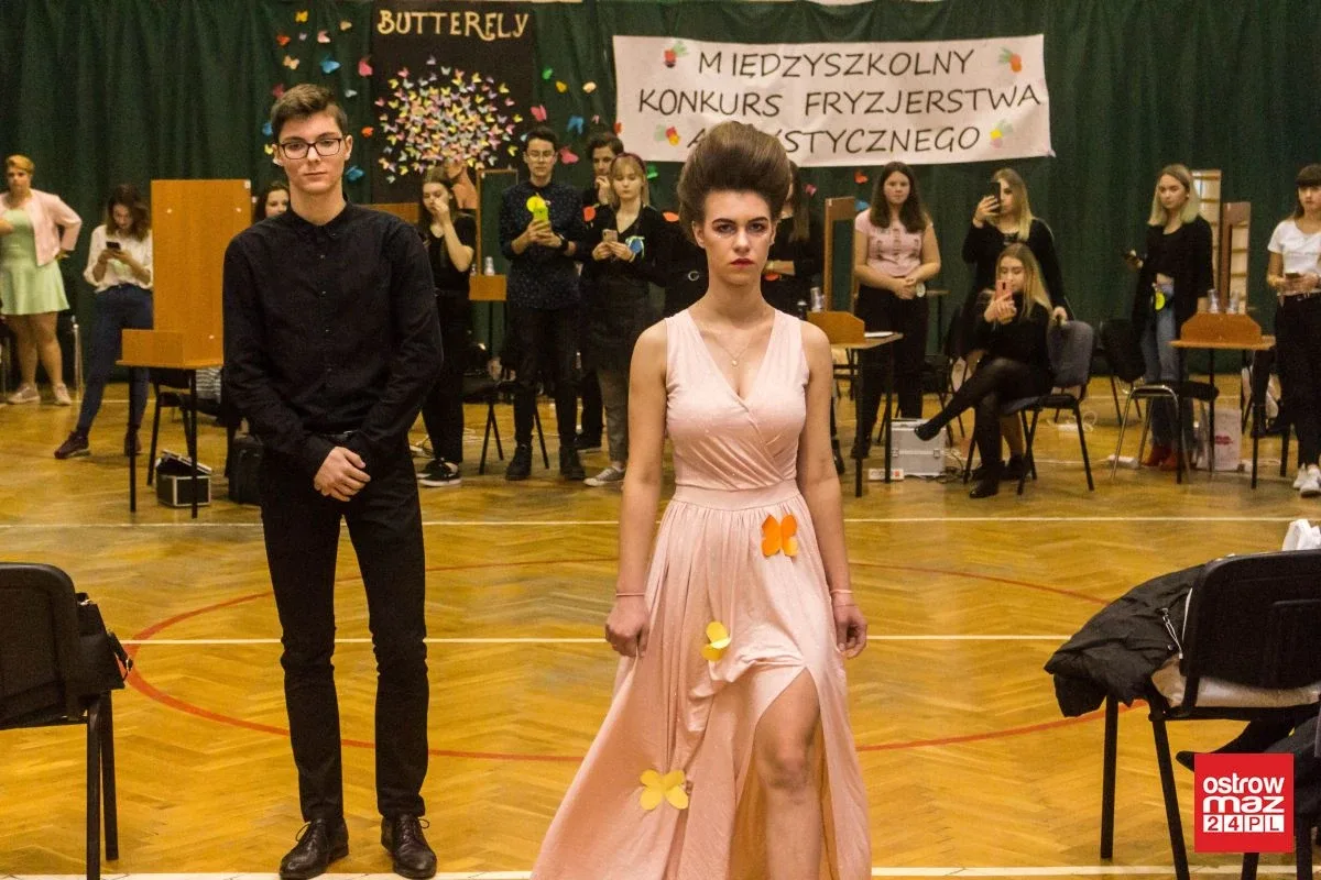 Konkurs fryzjerstwa artystycznego "Butterfly" w Ostrowi Mazowieckiej (zdjęcia)