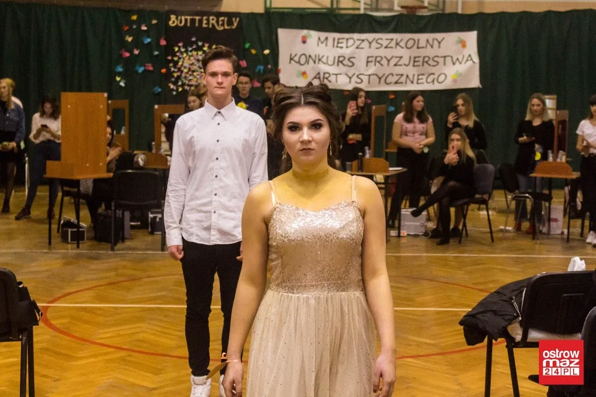 Konkurs fryzjerstwa artystycznego "Butterfly" w Ostrowi Mazowieckiej (zdjęcia)