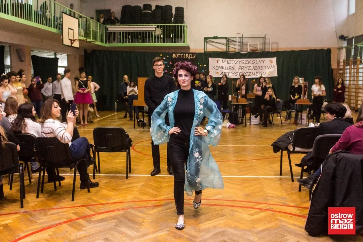 Konkurs fryzjerstwa artystycznego "Butterfly" w Ostrowi Mazowieckiej (zdjęcia)