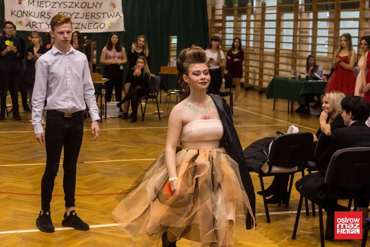 Konkurs fryzjerstwa artystycznego "Butterfly" w Ostrowi Mazowieckiej (zdjęcia)