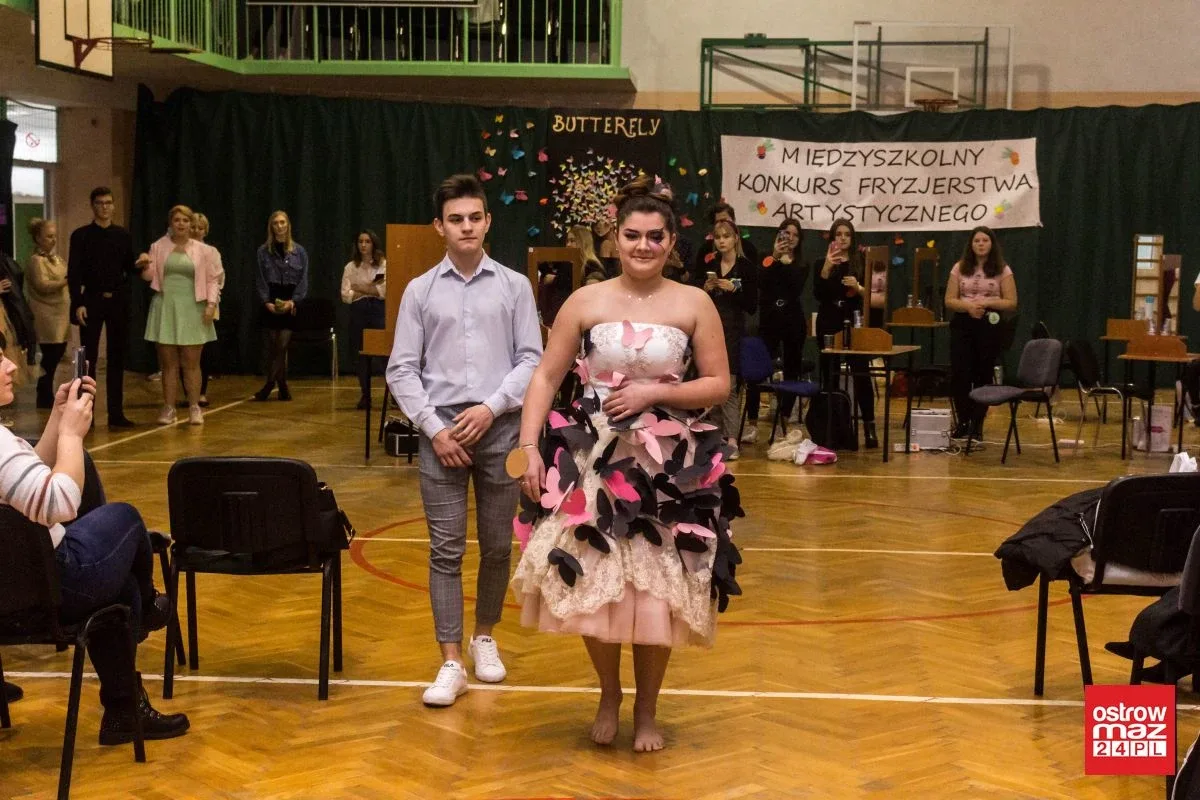 Konkurs fryzjerstwa artystycznego "Butterfly" w Ostrowi Mazowieckiej (zdjęcia)