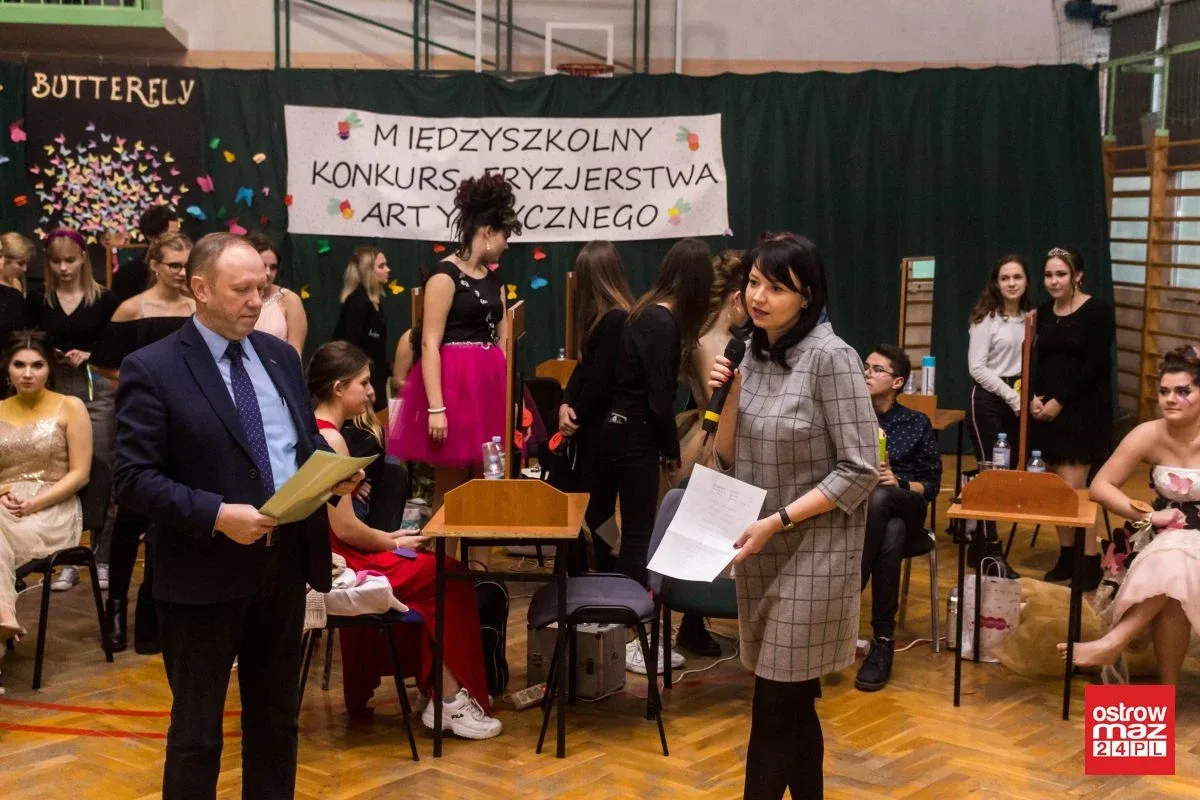 Konkurs fryzjerstwa artystycznego "Butterfly" w Ostrowi Mazowieckiej (zdjęcia)