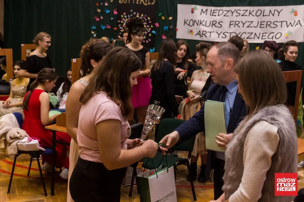 Konkurs fryzjerstwa artystycznego "Butterfly" w Ostrowi Mazowieckiej (zdjęcia)