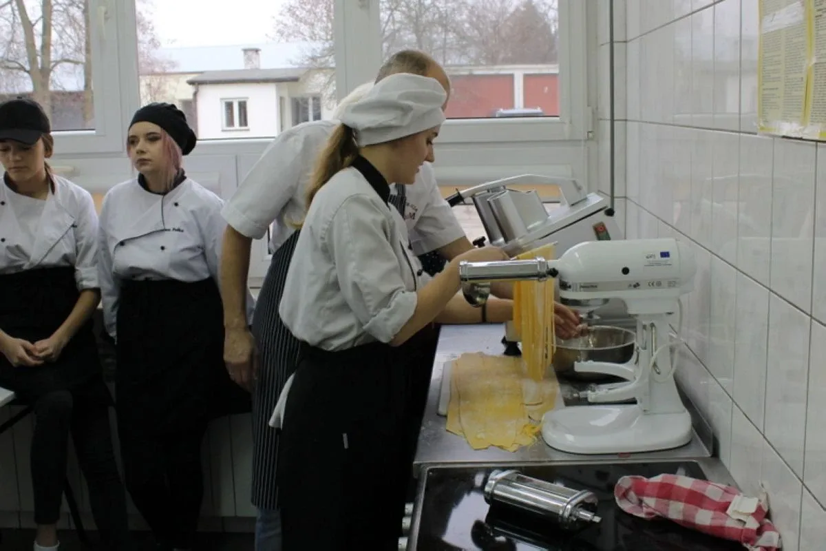 "Kuchnia włoska" w małkińskim Zespole Szkół (zdjęcia)