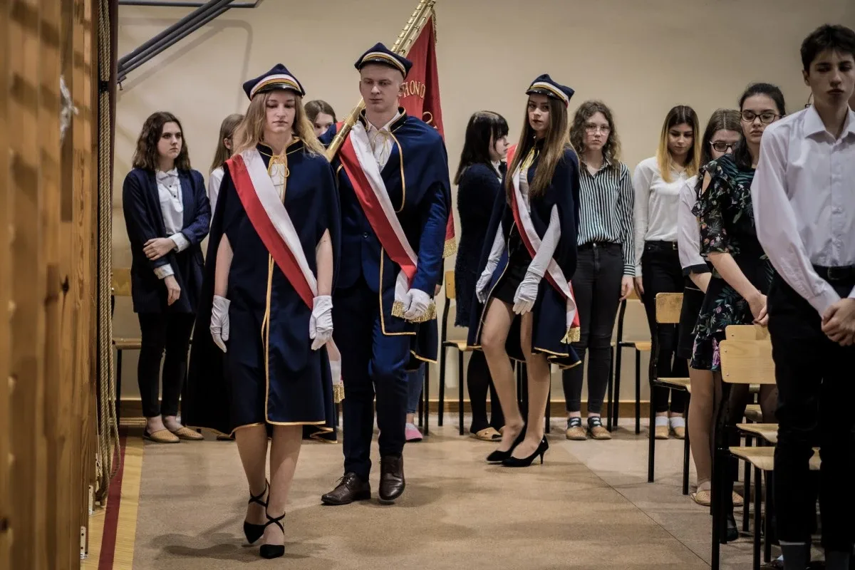 Obchody Święta Niepodległości w ostrowskim Ekonomiku (zdjęcia)