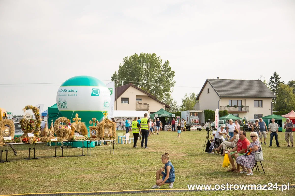 Święto plonów w gminie Ostrów Mazowiecka (zdjęcia, wideo)
