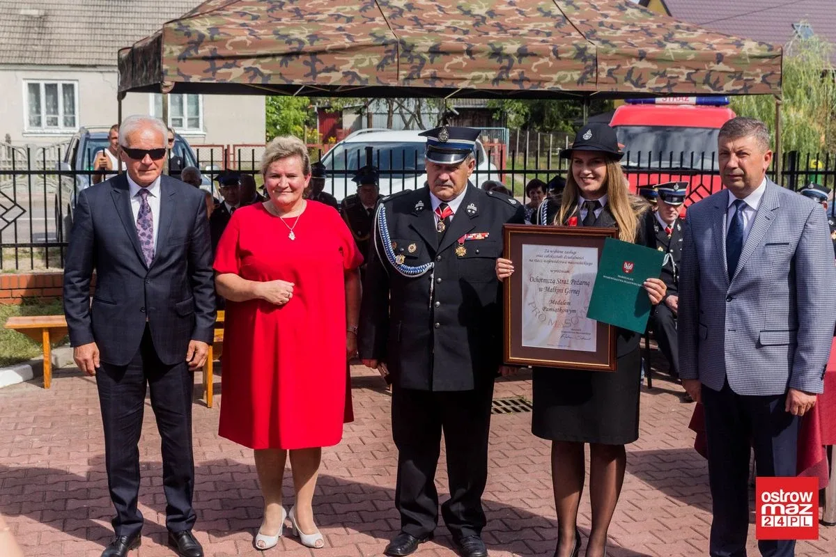 Jubileusz 100-lecia strażaków z Małkini Górnej (zdjęcia, wideo)