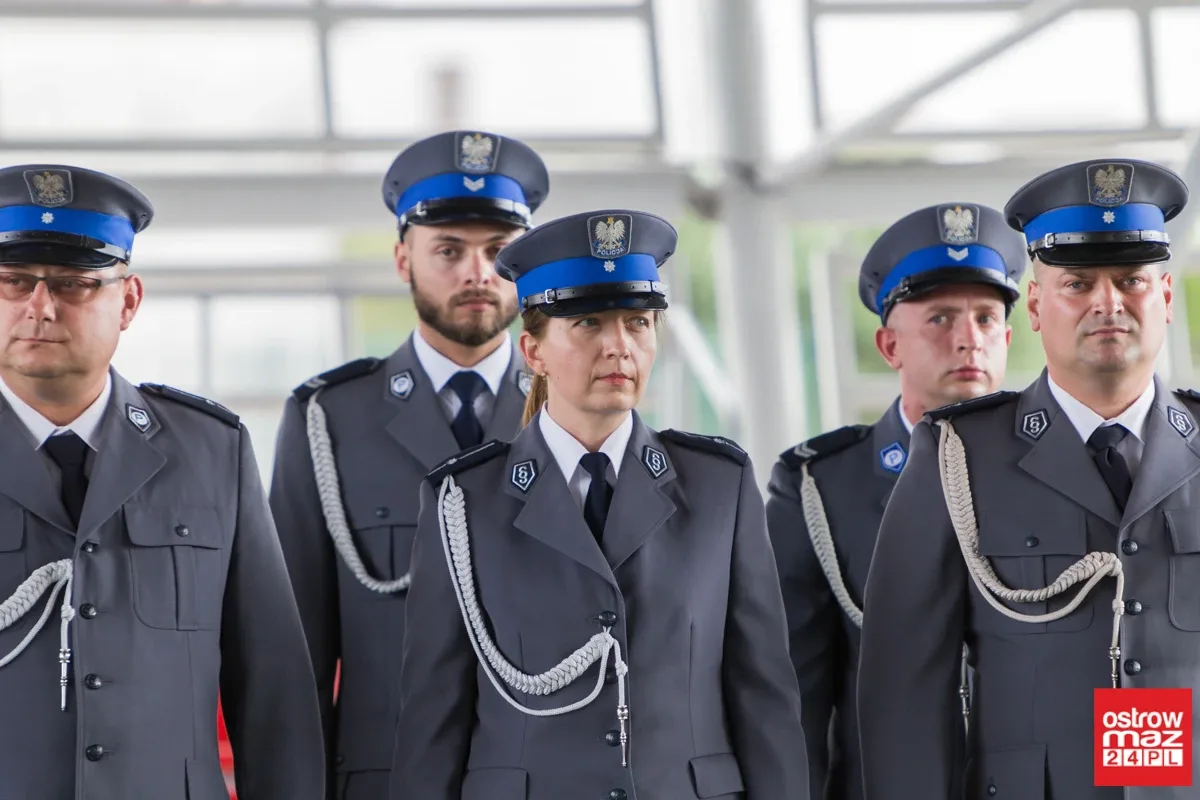 Święto Policji w Ostrowi Mazowieckiej (zdjęcia, wideo)