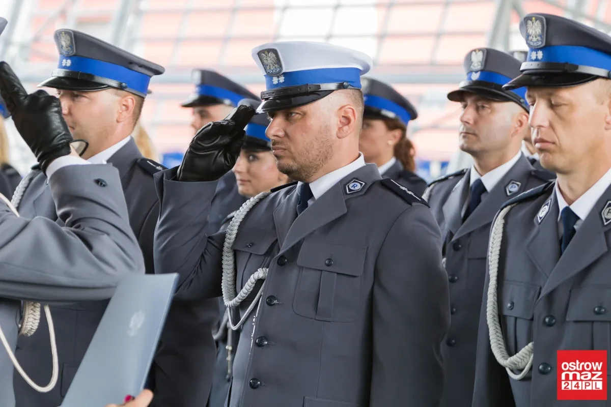 Święto Policji w Ostrowi Mazowieckiej (zdjęcia, wideo)
