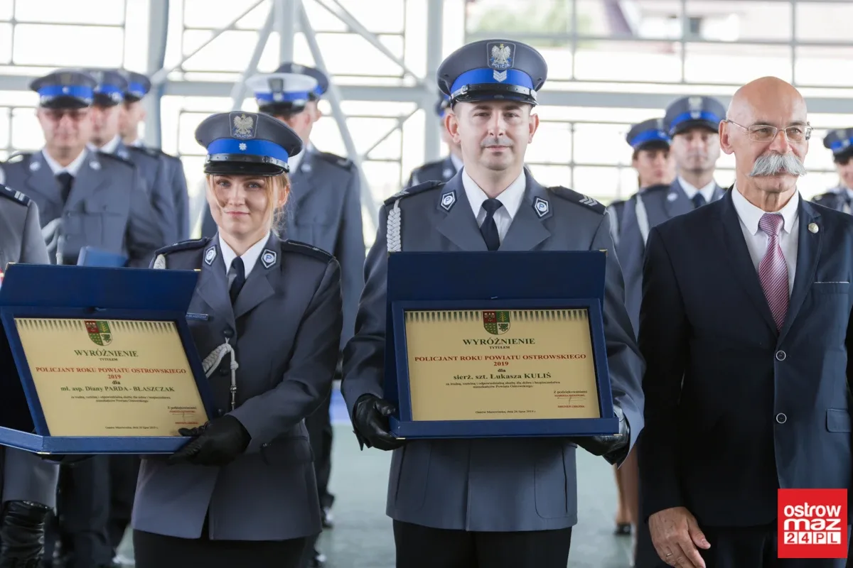 Święto Policji w Ostrowi Mazowieckiej (zdjęcia, wideo)