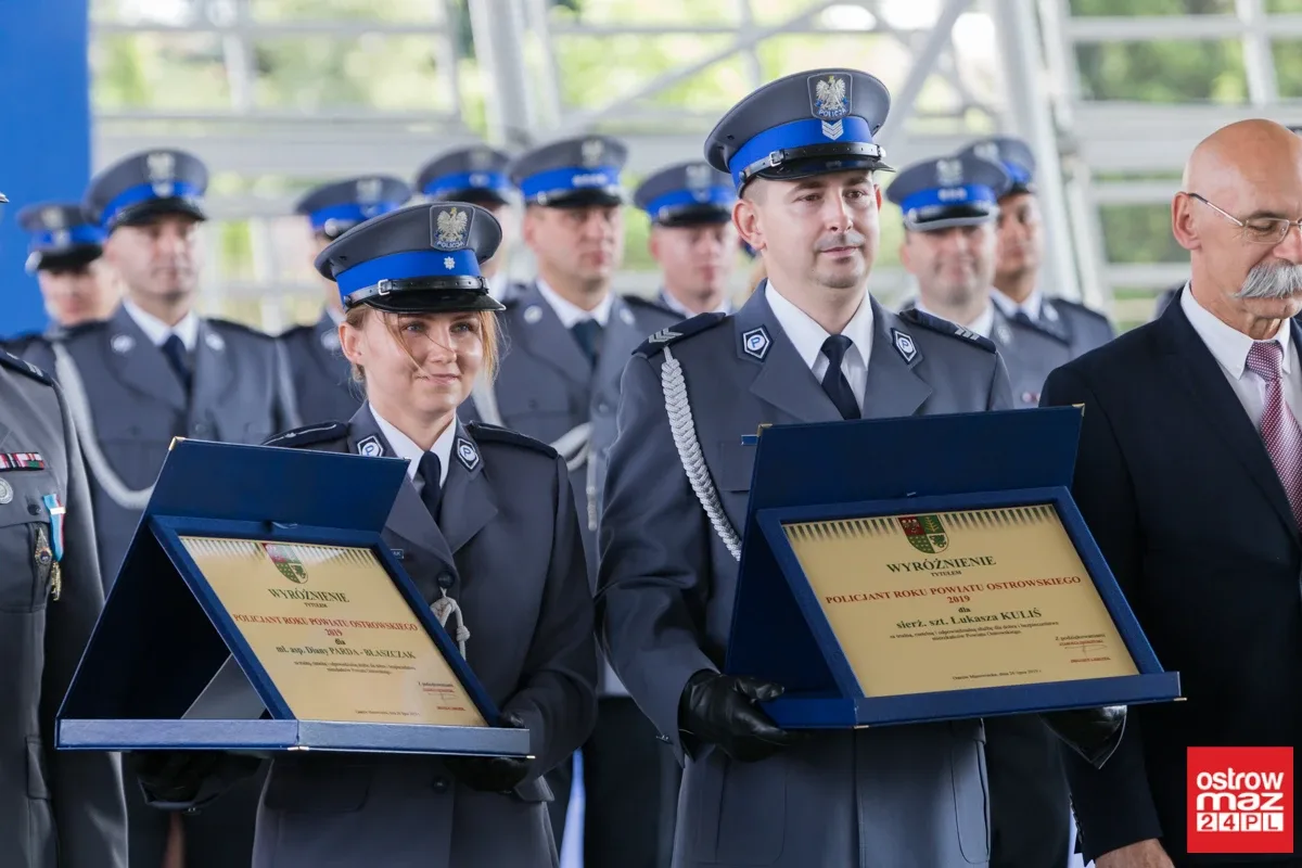 Święto Policji w Ostrowi Mazowieckiej (zdjęcia, wideo)