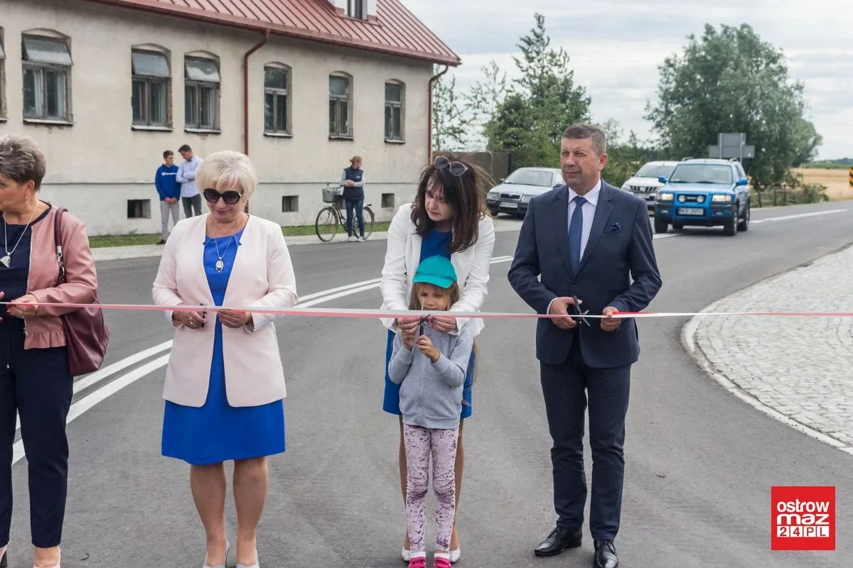 Uroczyste otwarcie drogi powiatowej nr 2614W (zdjęcia, wideo)