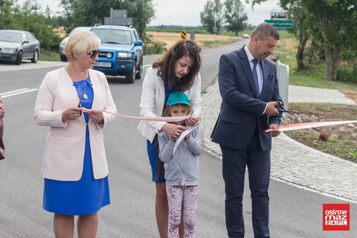 Uroczyste otwarcie drogi powiatowej nr 2614W (zdjęcia, wideo)