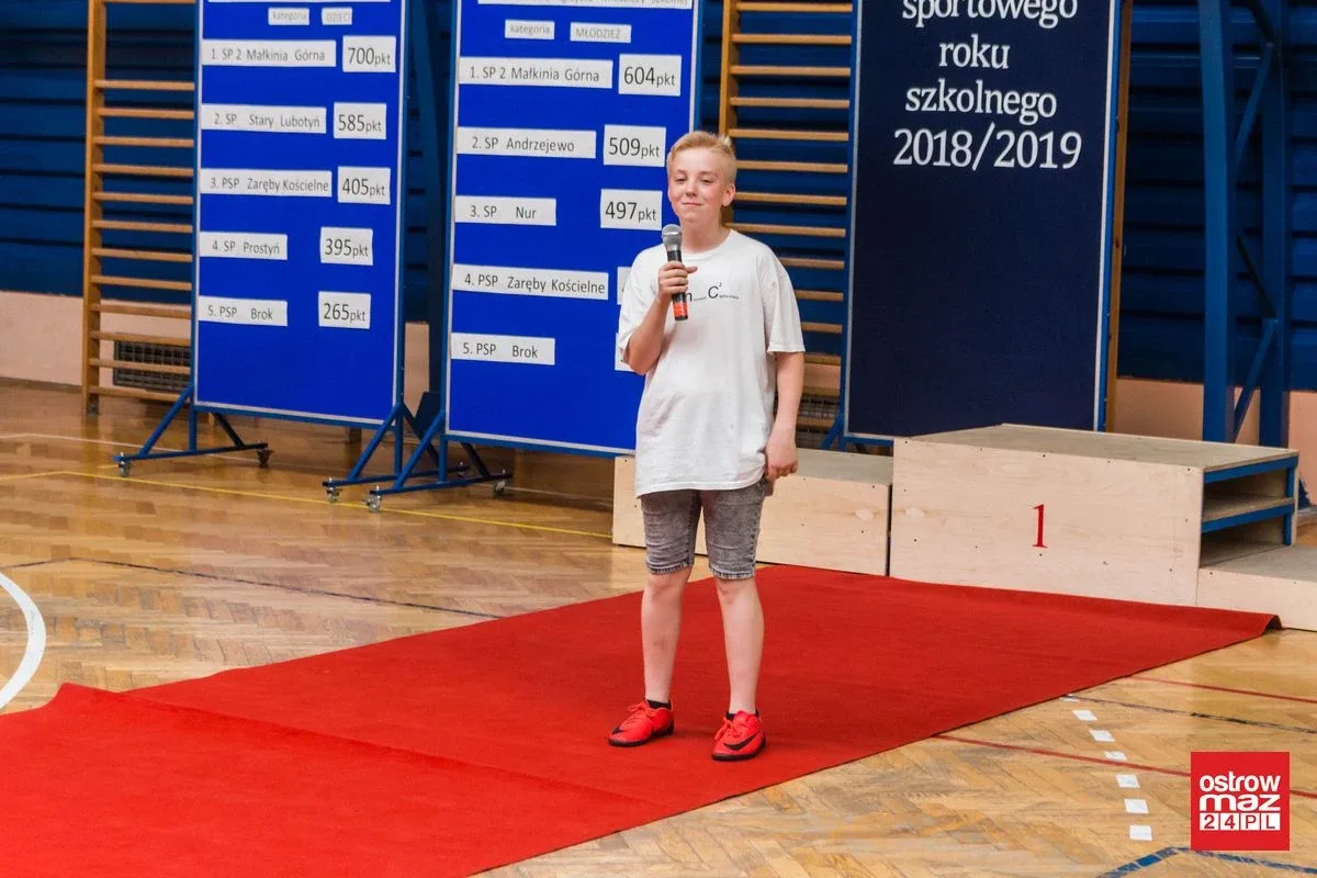 Powiatowe podsumowanie sportowego roku szkolnego (zdjęcia, wideo)