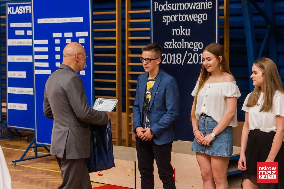 Powiatowe podsumowanie sportowego roku szkolnego (zdjęcia, wideo)
