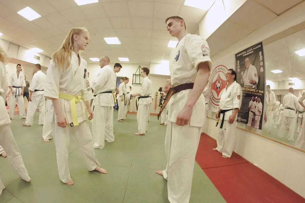 Legendarny shihan trenował ostrowskich karateków (zdjęcia)