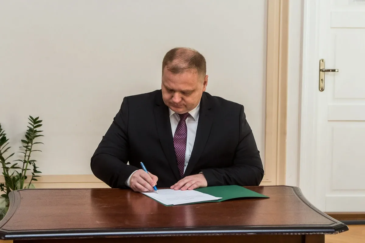 Krzysztof Gołębiewski nowym komendantem Straży Miejskiej (zdjęcia)