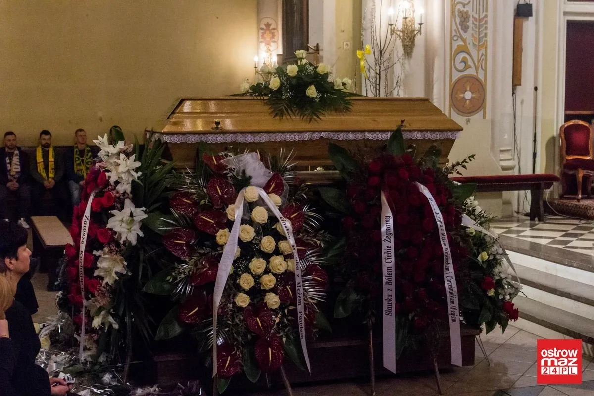 Ostatnia droga śp. Sławomira Różańskiego (zdjęcia)