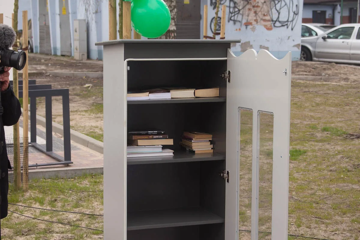 Biblioteka pod chmurką już otwarta (zdjęcia, wideo)