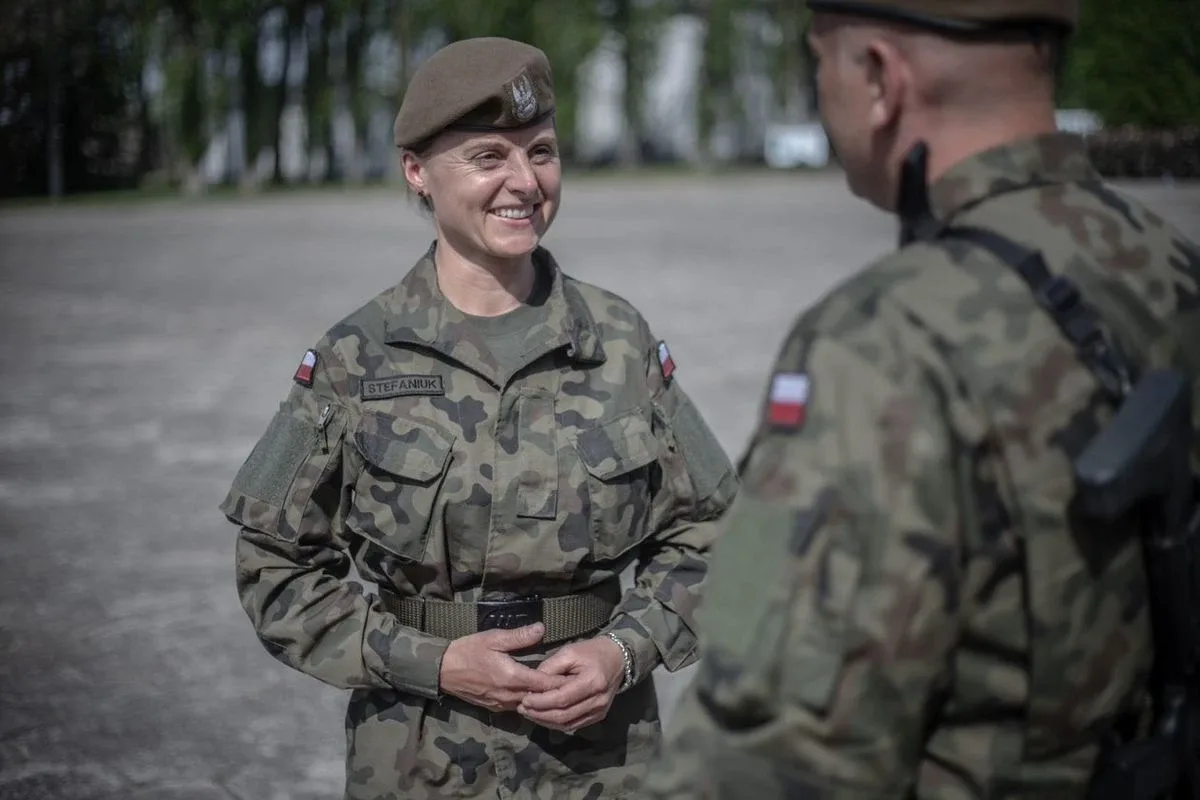 24 żołnierki w Komorowie. Kobiety w wojskach obrony terytorialnej (zdjęcia)