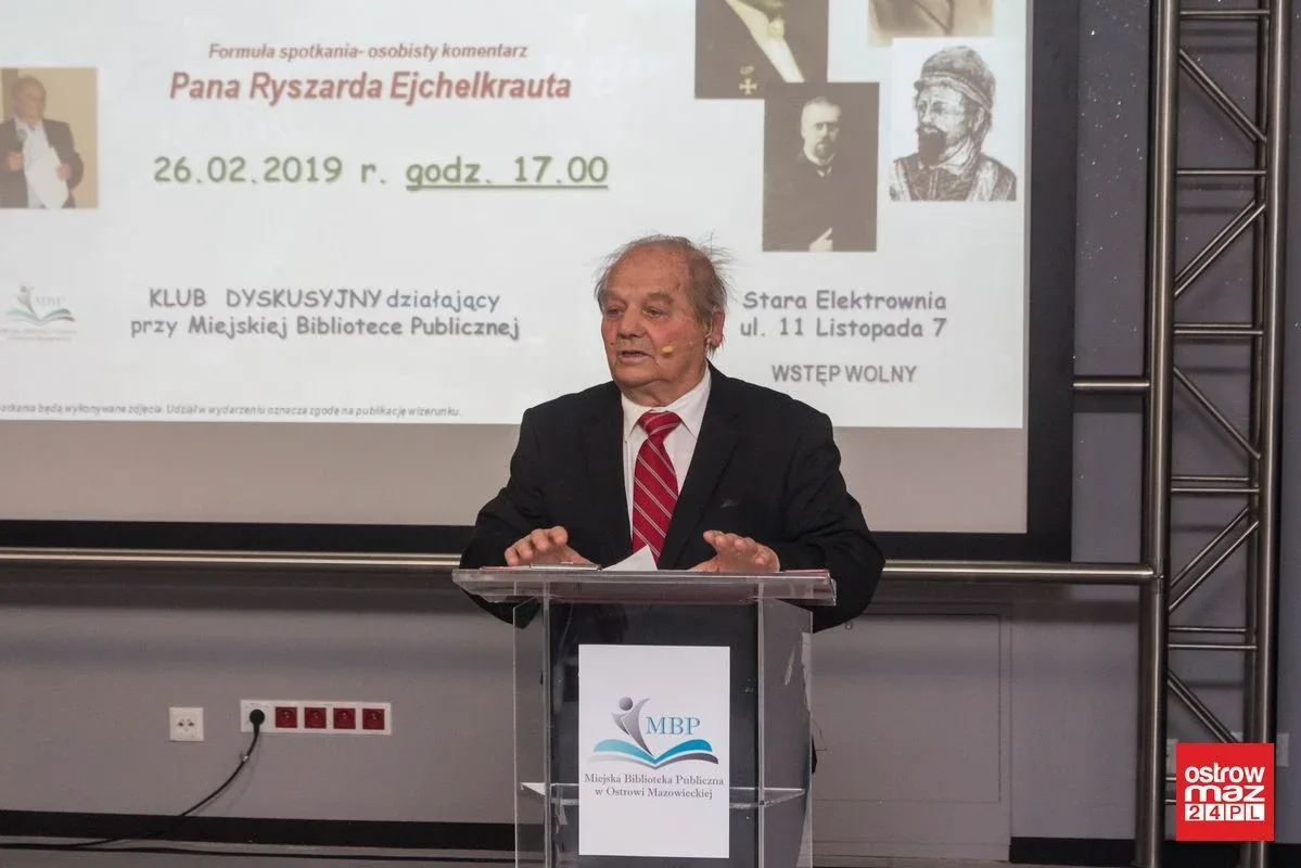 "Spacerkiem po Ostrowi" z Ryszardem Ejchelkrautem (zdjęcia, wideo)