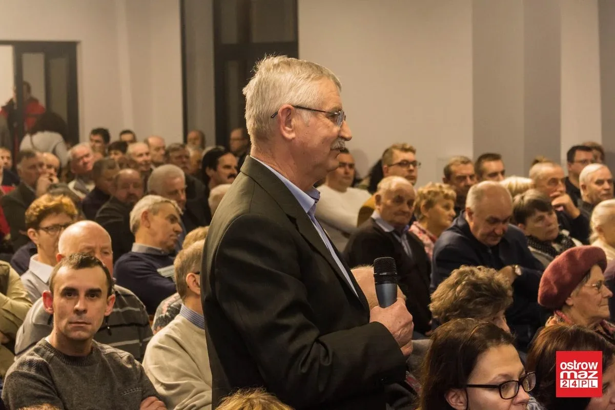 Minister środowiska spotkał się z mieszkańcami Ostrowi Mazowieckiej (zdjęcia, wideo)