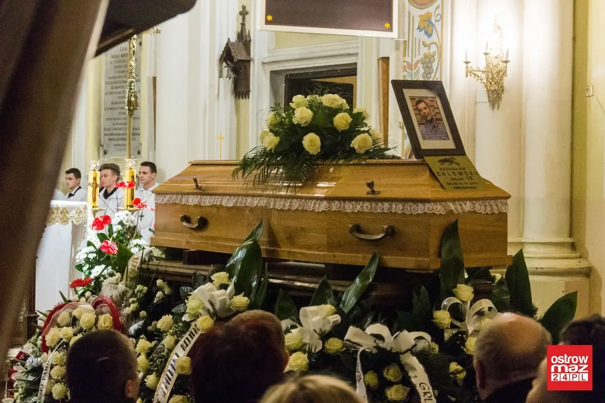 Ostatnia droga śp. Radosława Zalewskiego (zdjęcia)