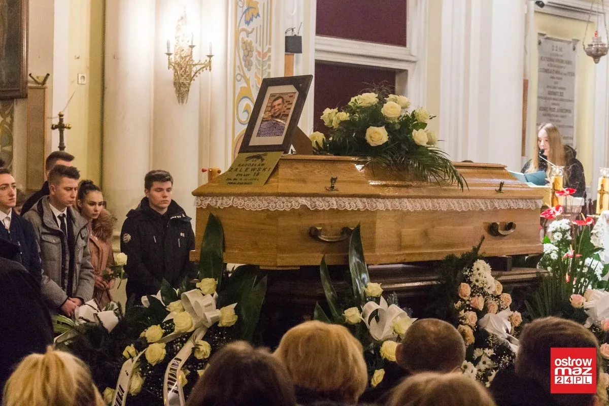 Ostatnia droga śp. Radosława Zalewskiego (zdjęcia)