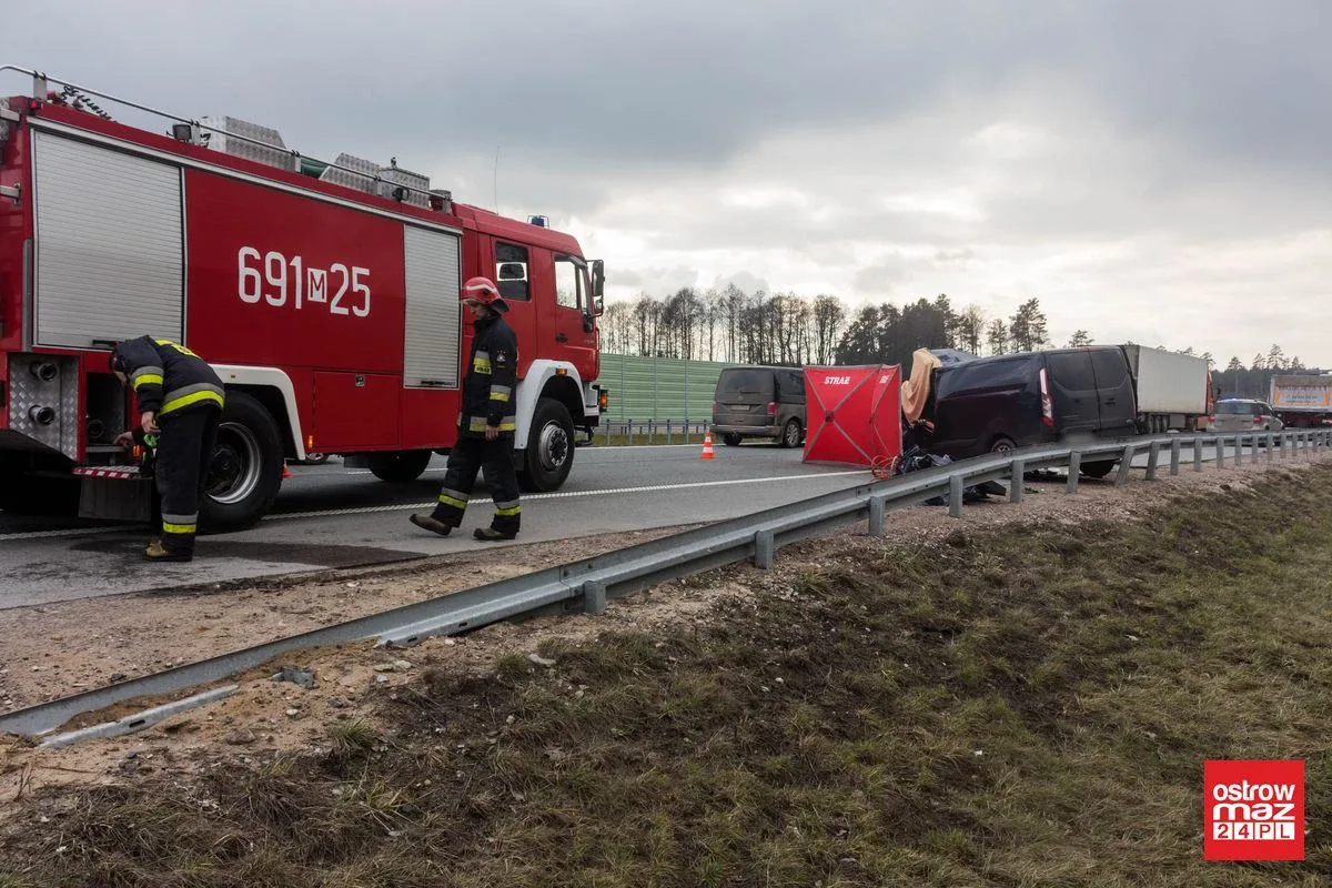 Śmiertelny wypadek na S8. Uwaga! Ogromny korek (zdjęcia, aktualizacja)