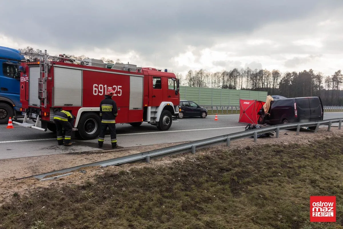 Śmiertelny wypadek na S8. Uwaga! Ogromny korek (zdjęcia, aktualizacja)