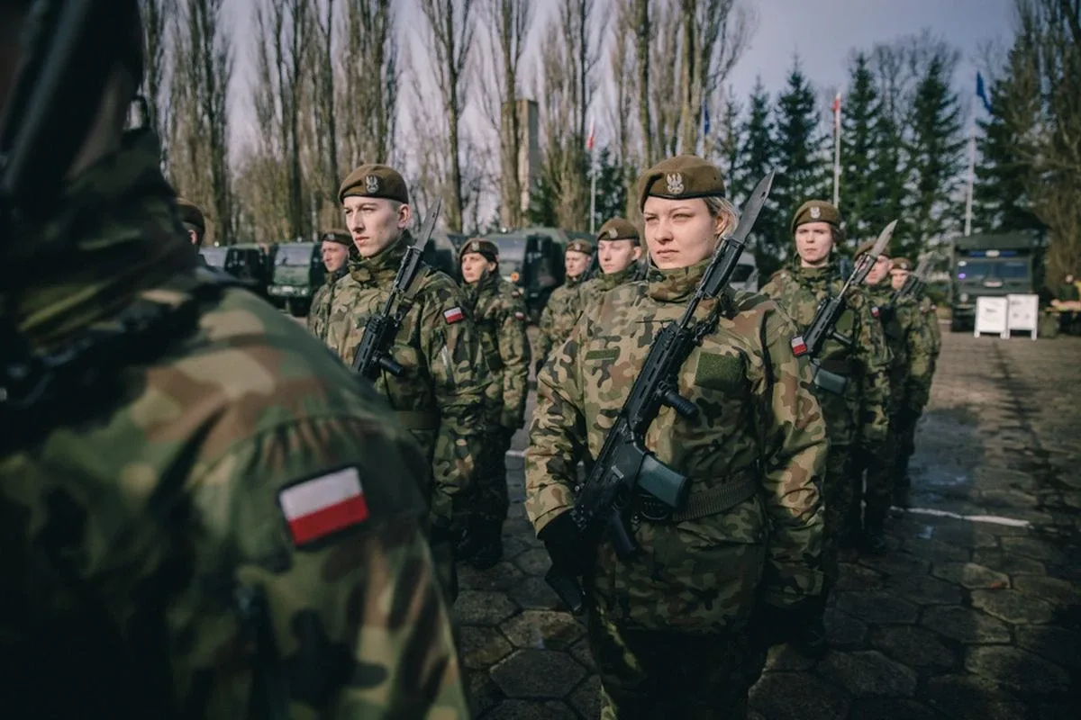 Pierwsza tegoroczna przysięga terytorialsów (zdjęcia)
