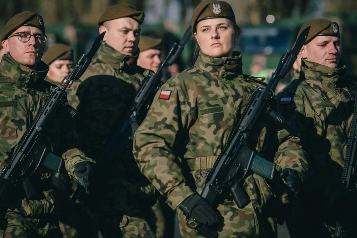 Pierwsza tegoroczna przysięga terytorialsów (zdjęcia)
