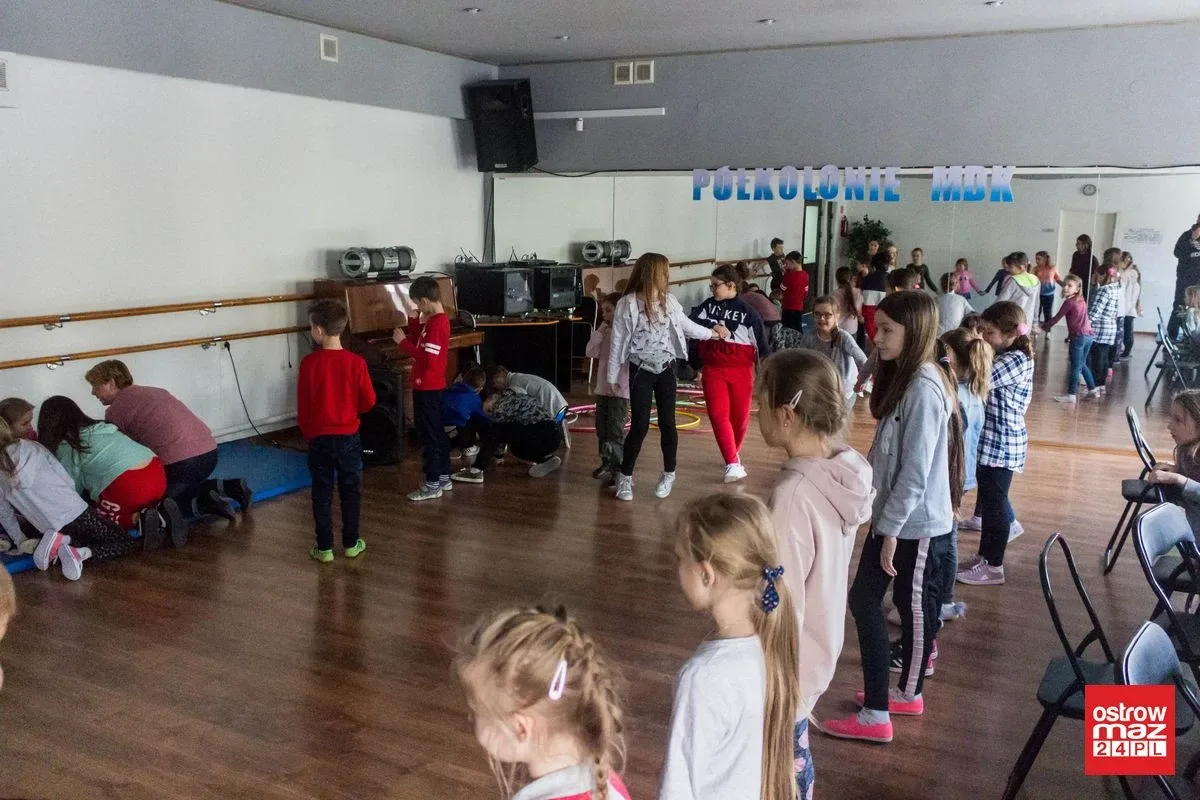 Półkolonie w ostrowskim domu kultury (zdjęcia)