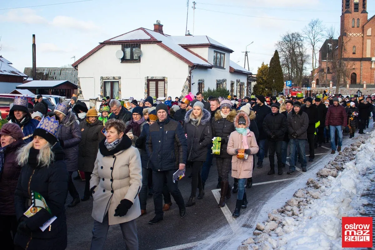 Orszak Trzech Króli w Wąsewie (zdjęcia, wideo)