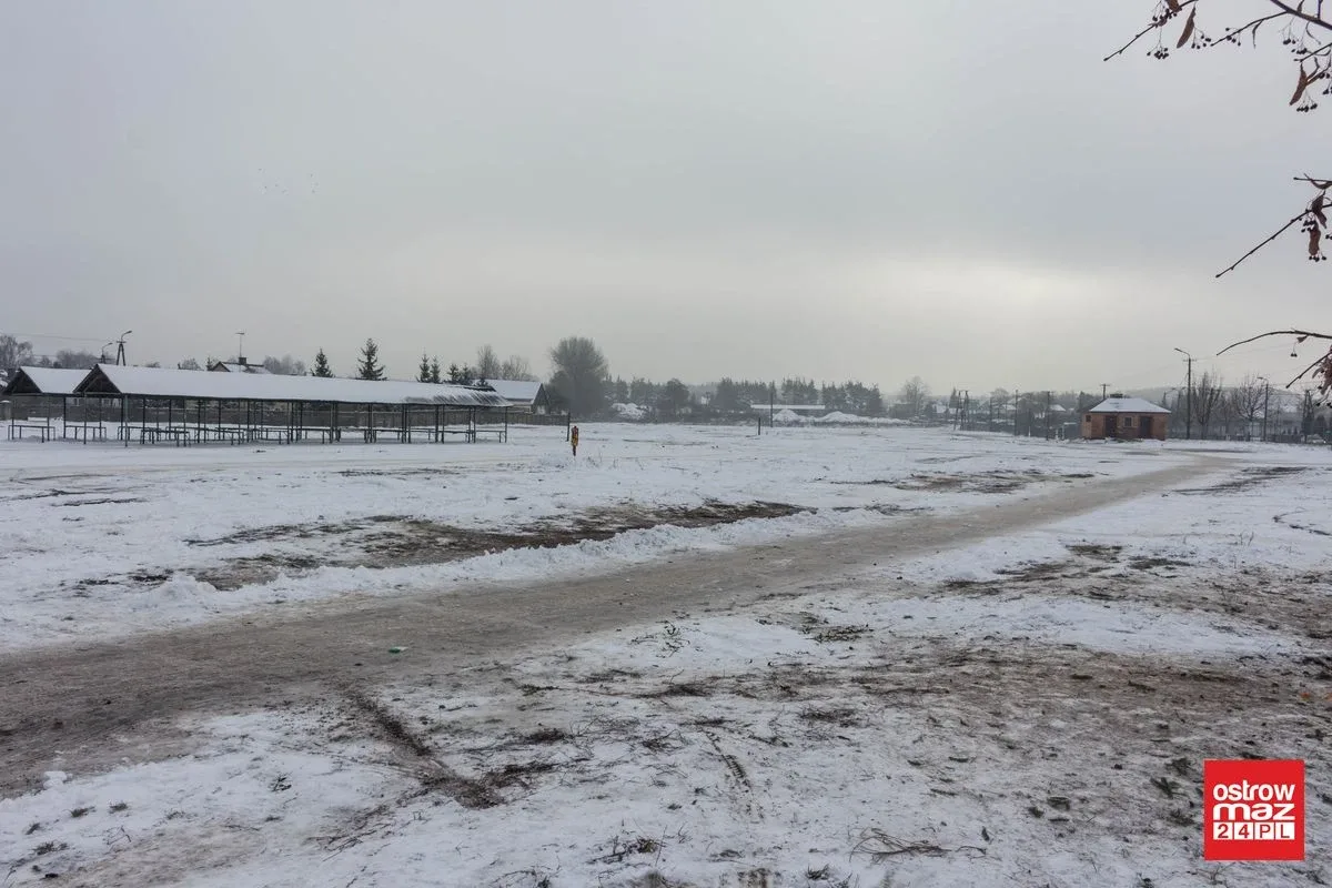 Zaśnieżona Ostrów Mazowiecka (zdjęcia)