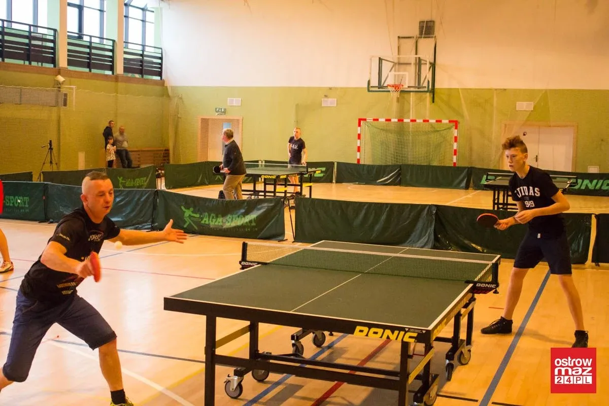 Obidziński pierwszym liderem Grand Prix w tenisie stołowym (zdjęcia, wideo)
