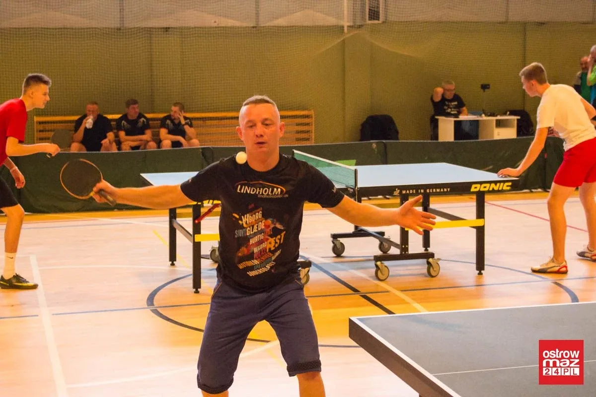 Obidziński pierwszym liderem Grand Prix w tenisie stołowym (zdjęcia, wideo)