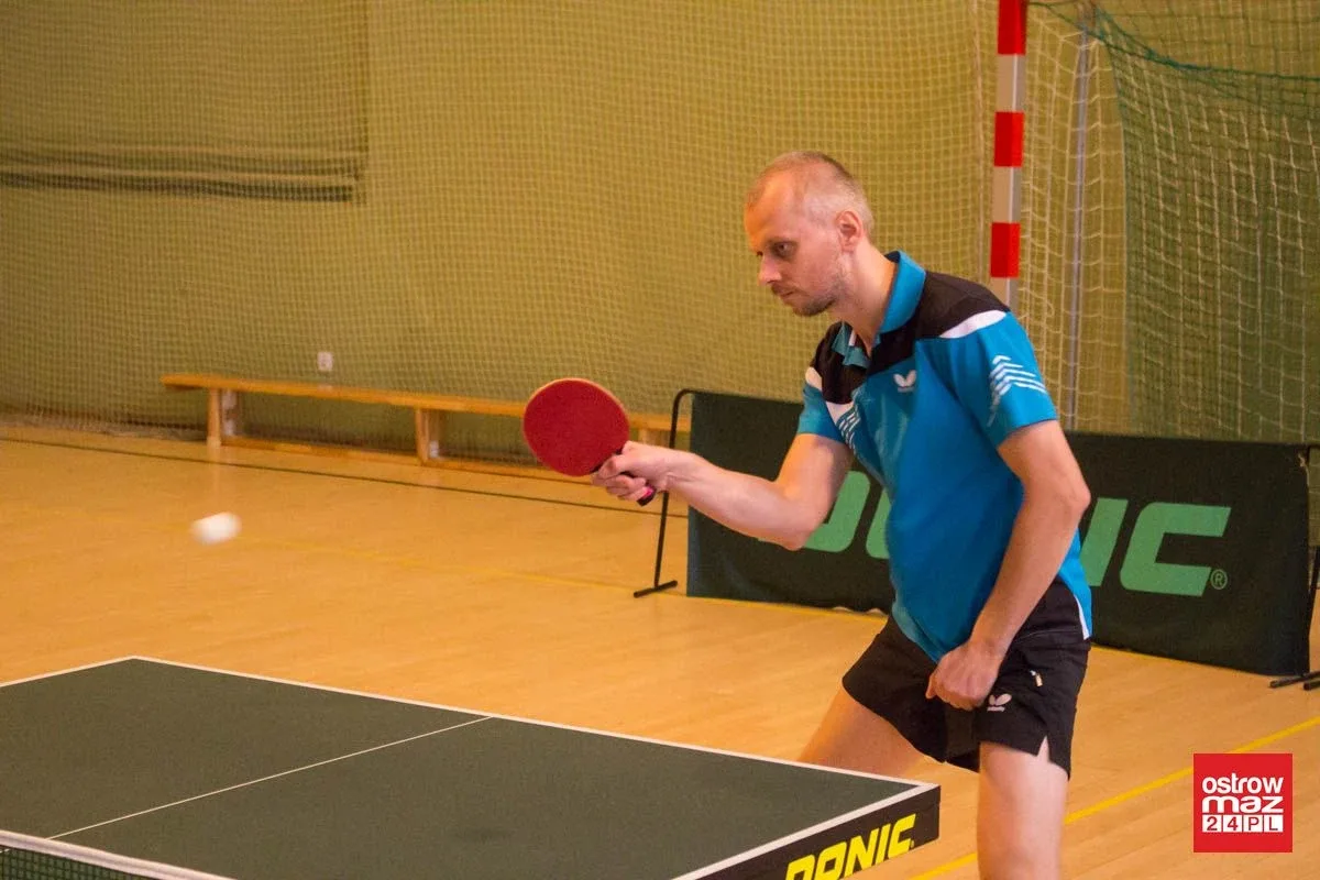Obidziński pierwszym liderem Grand Prix w tenisie stołowym (zdjęcia, wideo)
