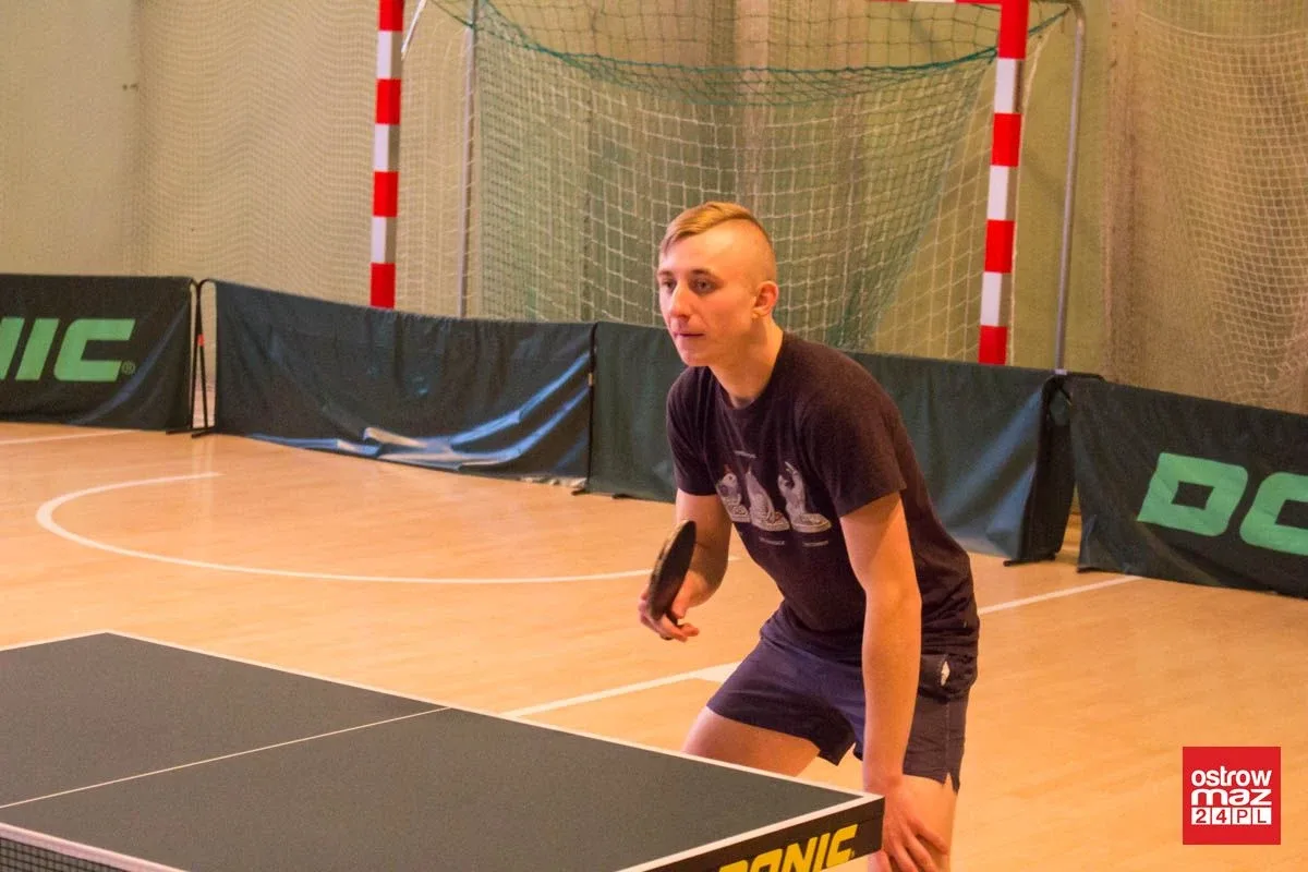 Obidziński pierwszym liderem Grand Prix w tenisie stołowym (zdjęcia, wideo)