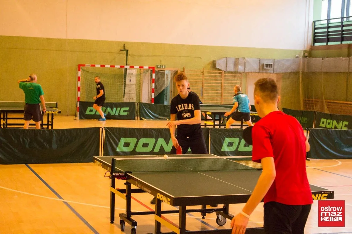 Obidziński pierwszym liderem Grand Prix w tenisie stołowym (zdjęcia, wideo)