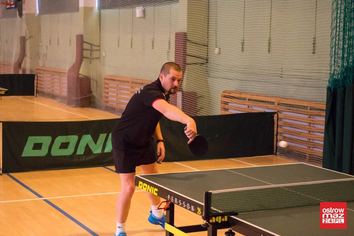 Obidziński pierwszym liderem Grand Prix w tenisie stołowym (zdjęcia, wideo)
