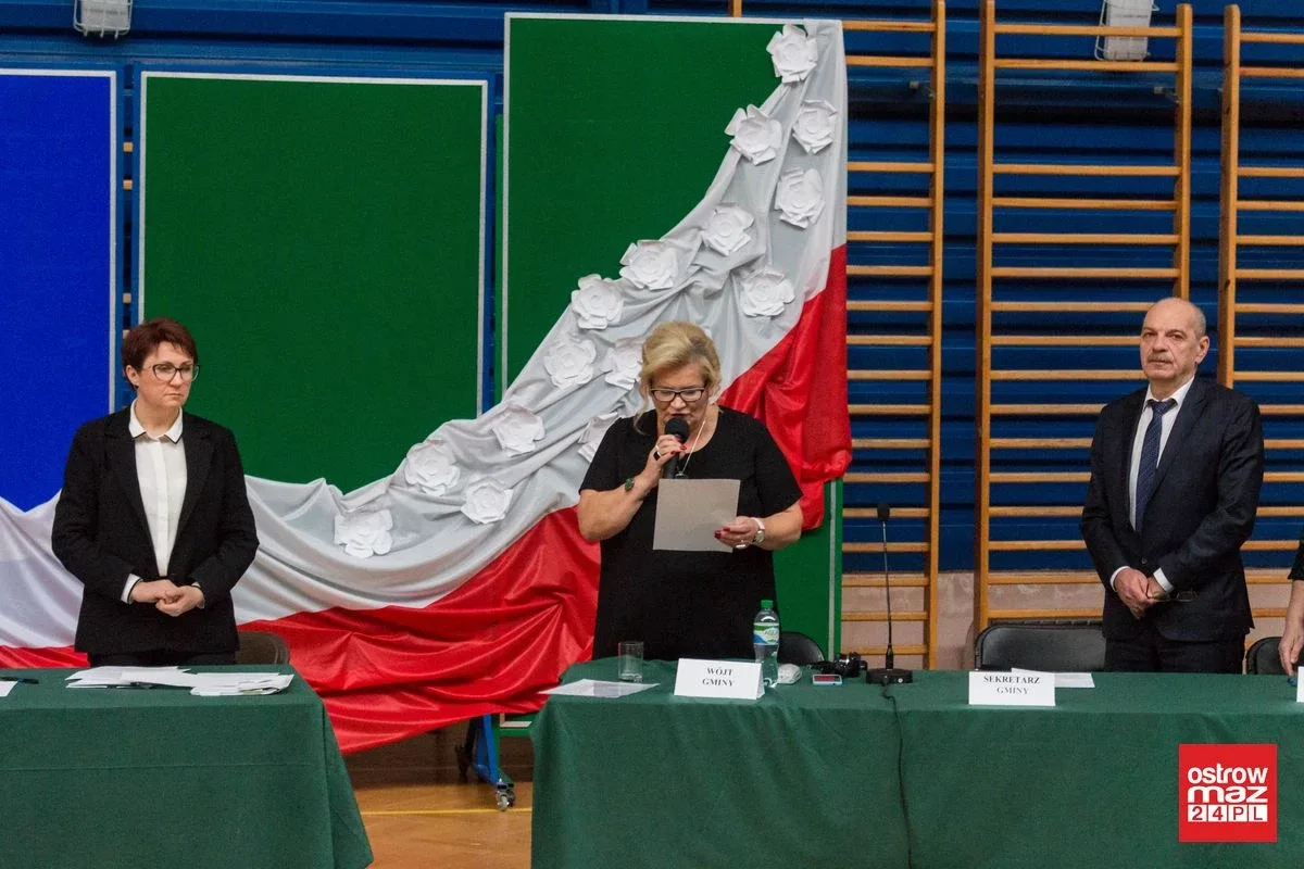 Pierwsza sesja nowej rady gminy Małkinia Górna (zdjęcia, wideo)