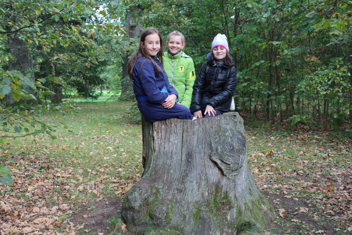 Uczniowie klas piątych na wycieczce w Białowieży (zdjęcia)