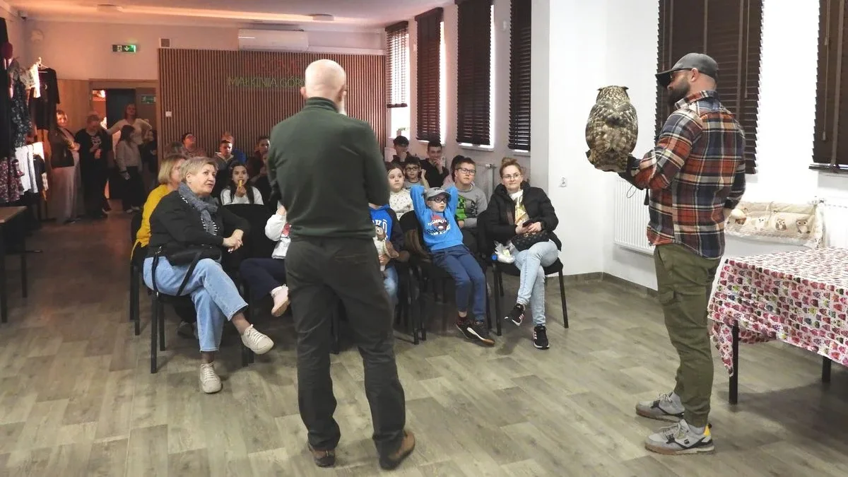 Noc z Sowami w małkińskim GOKiS (zdjęcia, wideo)