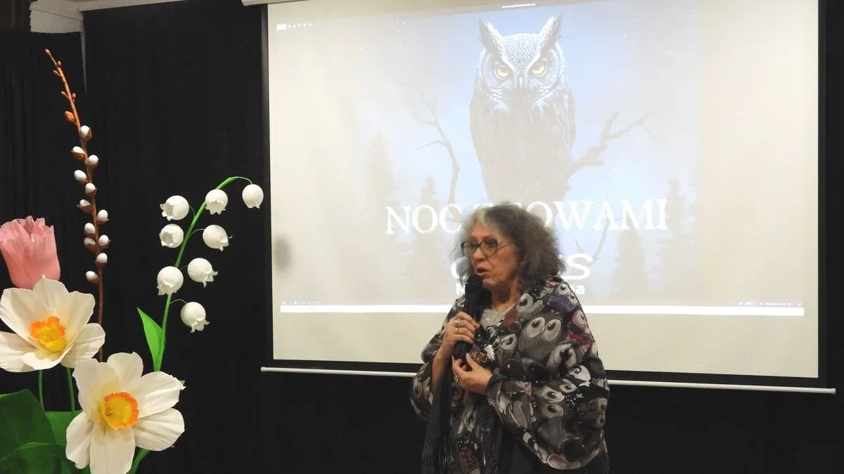 Noc z Sowami w małkińskim GOKiS (zdjęcia, wideo)