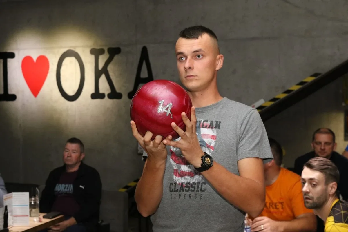 Kręglarze zagrali dla małej Kalinki (zdjęcia, wideo)