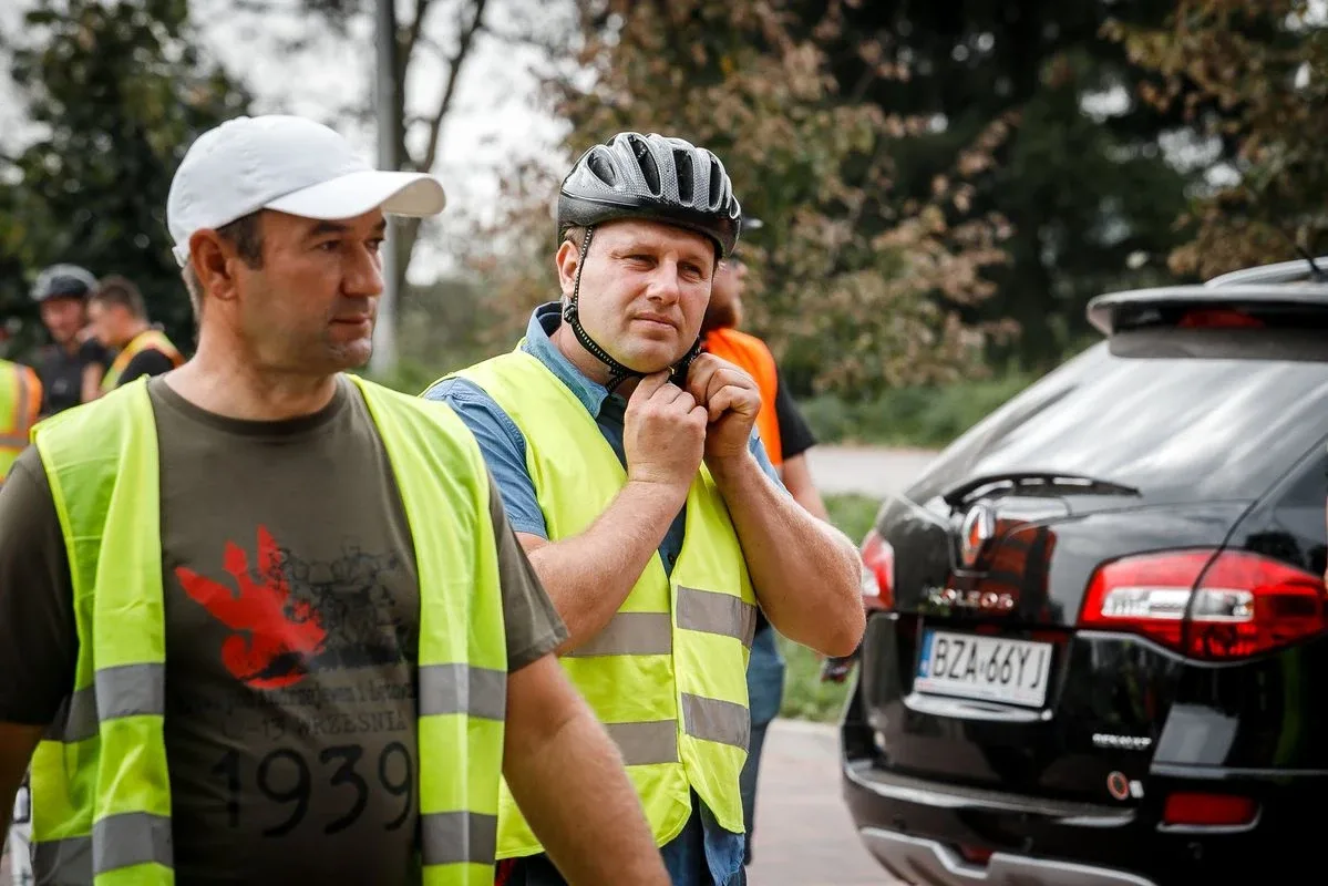 Rajd rowerowy w Andrzejewie. Upamiętnili poległych
